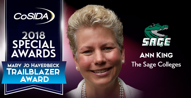 Special Awards Salute: Ann King (The Sage Colleges), Mary Jo Haverbeck Trailblazer Award